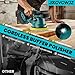 Cordless Buffer Polisher For Makita 18/20V Battery, 450W Brushless Car Buffer Polisher Waxer with 6 inch disc, 6 Variable Speed Up to 5200 RPM for Waxing Polishing Scratch Removal (Tool only)