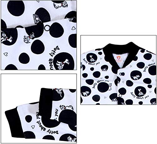 Image of My Baby Town Born Baby Multi-Color Long Sleeve Cotton Sleep Suit Romper for Kids, Boys and Girls
