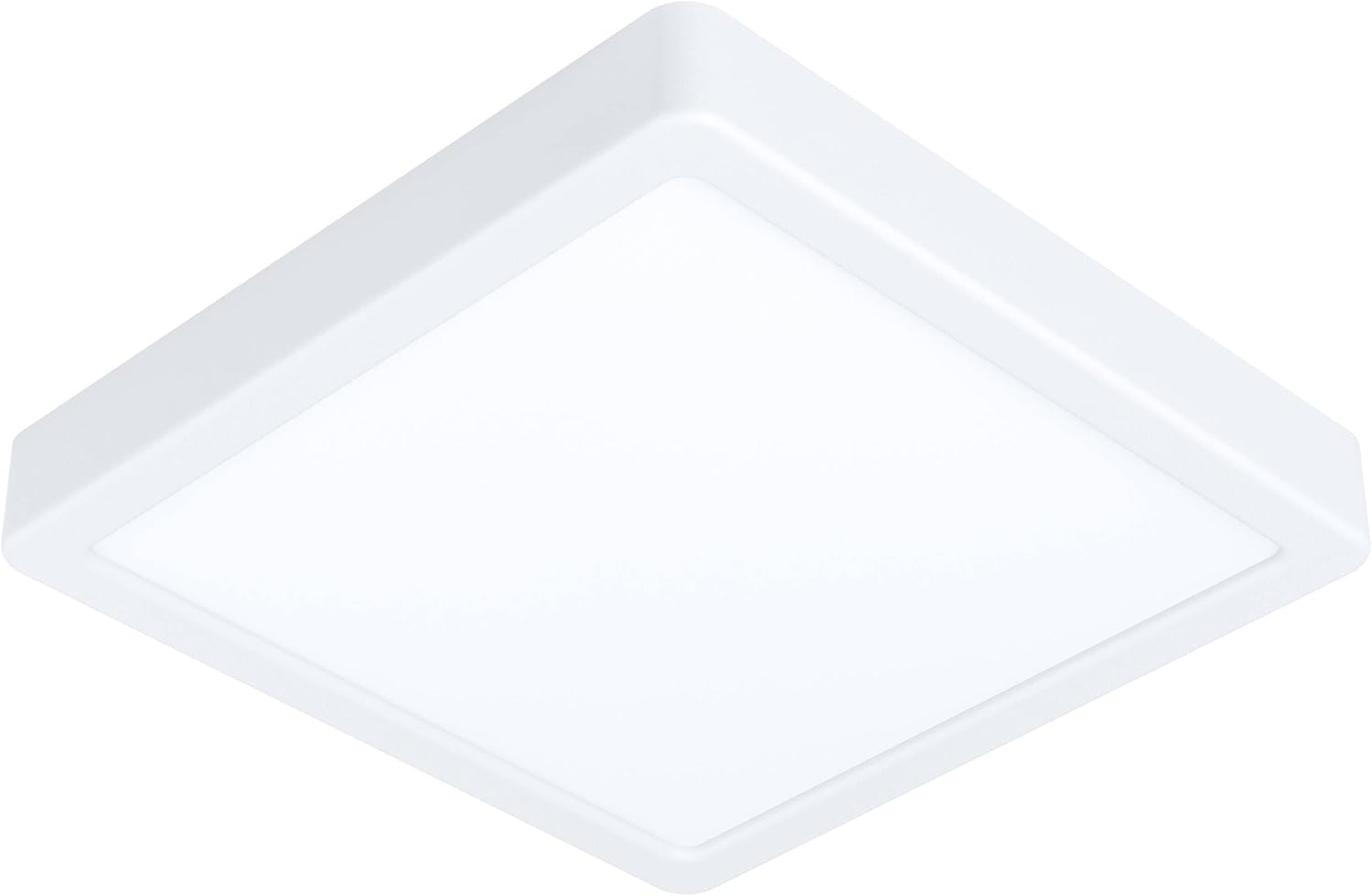 EGLO Join.z Good House LED Ceiling Gentle Panel Fueva-Z, 8.3 inches, Zigbee Toilet Lighting, app and Voice Management, White tunable Lights (Heat – Cool White), White, IP44