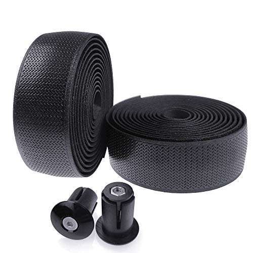 Bande de guidon vélo EVA KINGOU pour stopper les vibrations et douleurs aux mains lot de 2