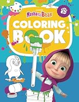 Masha and the Bear. Coloring book: Color with Masha and the Bear B0D8LLM8XG Book Cover