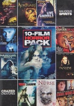 DVD 10 Film Horror Pack 1 Book