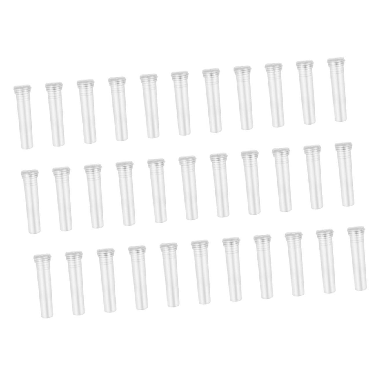 OFFSCH 100pcs Plastic Culture Tubes Flower Water Storage for Long-Lasting Freshness Easy to Install