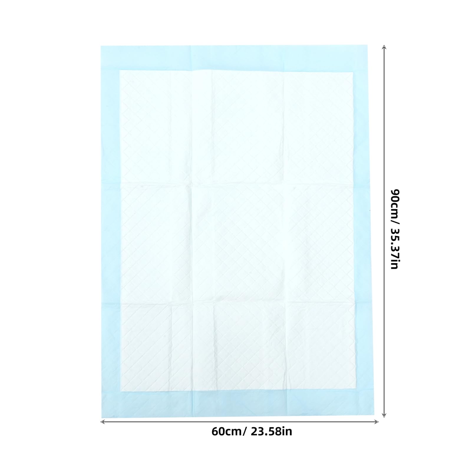 Toddmomy 10pcs Leak Proof Change Mat Waterproof Always Urine Diapers Table Cover Cover Covers or Sky-Blue