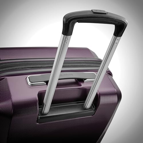 Image of Samsonite Winfield 3 DLX Hardside Expandable Luggage with Spinners, 2PC SET (CO /MED), Plum Ombre