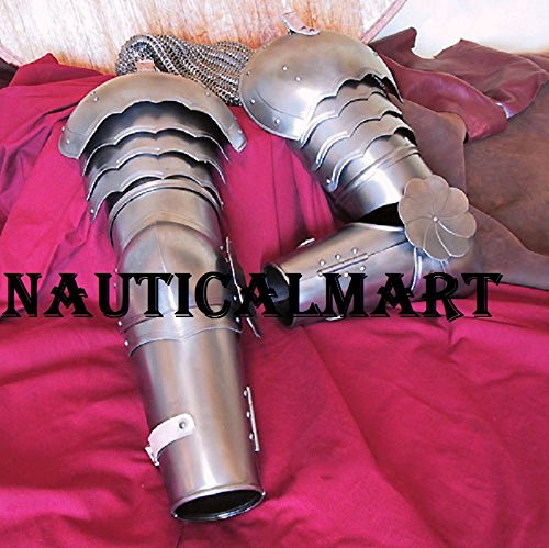 NAUTICALMART Plate Armour Arm Harness - XVth Century