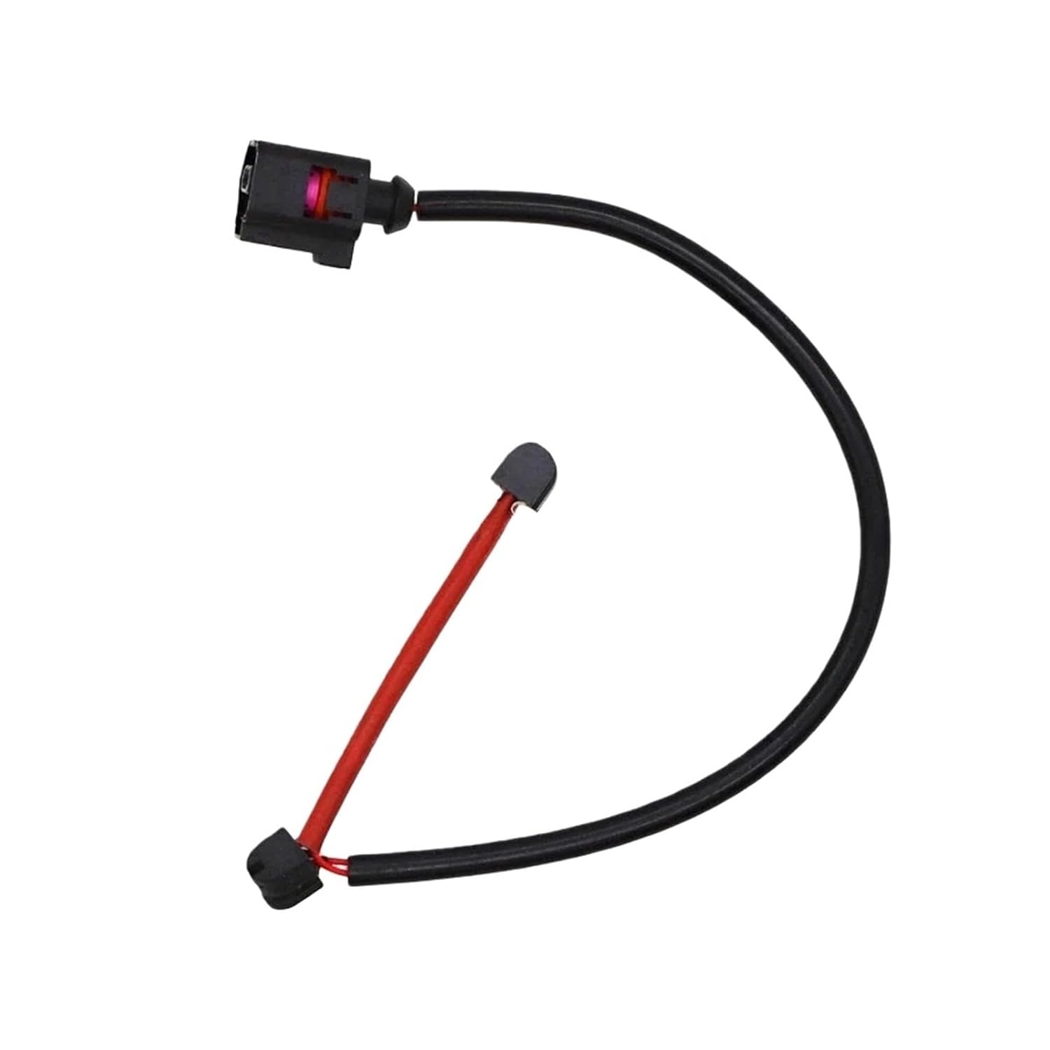 2Pairs Front + Rear Disc Brake Pad Wear Sensor 7L5907637A 7L5907637B Compatible with Audi Q7 4LB Brake Pad Wear Warning Contact Sensor