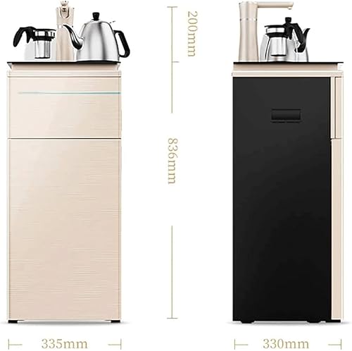 Miniatura 2 de Dispensador de agua caliente, hervidor eléctrico de acero inoxidable 304, protección para hervir y secar, estufa de café para té y oficina en casa