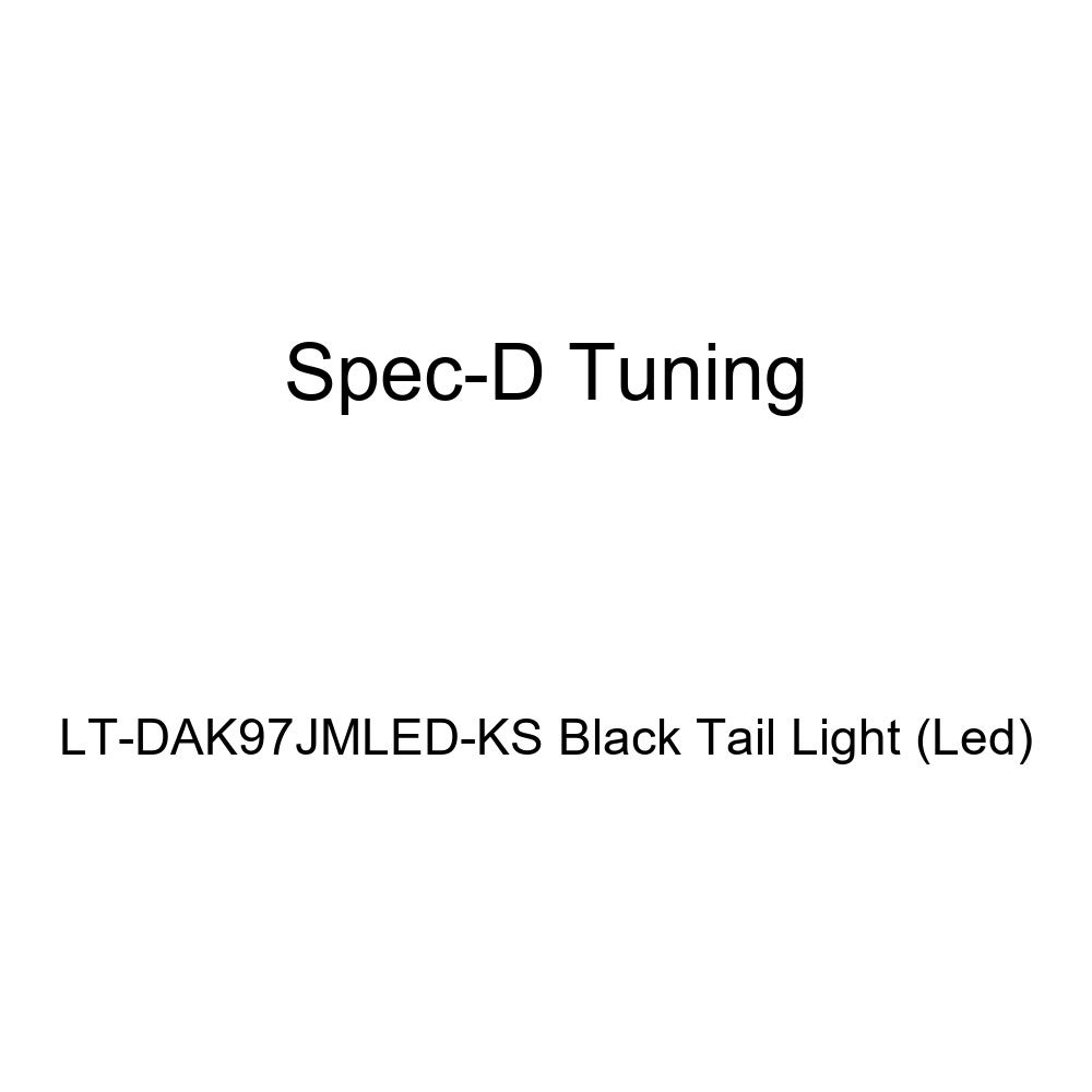 Spec-D Tuning LT-DAK97JMLED-KS Black Tail Light (Led)