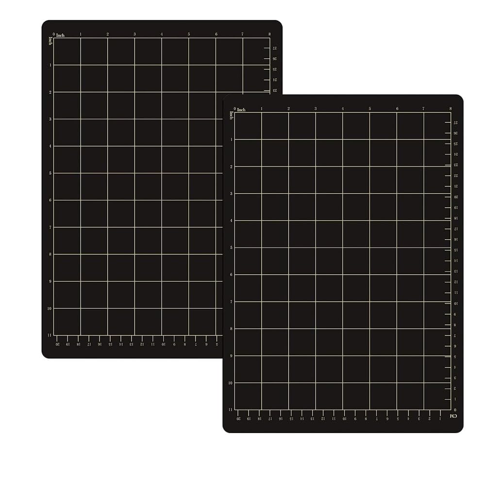 Aboiledy 2Pcs 9inch W 12.5inch L Magnetic Cutting Shim Grid Magnetic Shim Embossing Machine Die Pads Magnetic Shim for Die Cutter