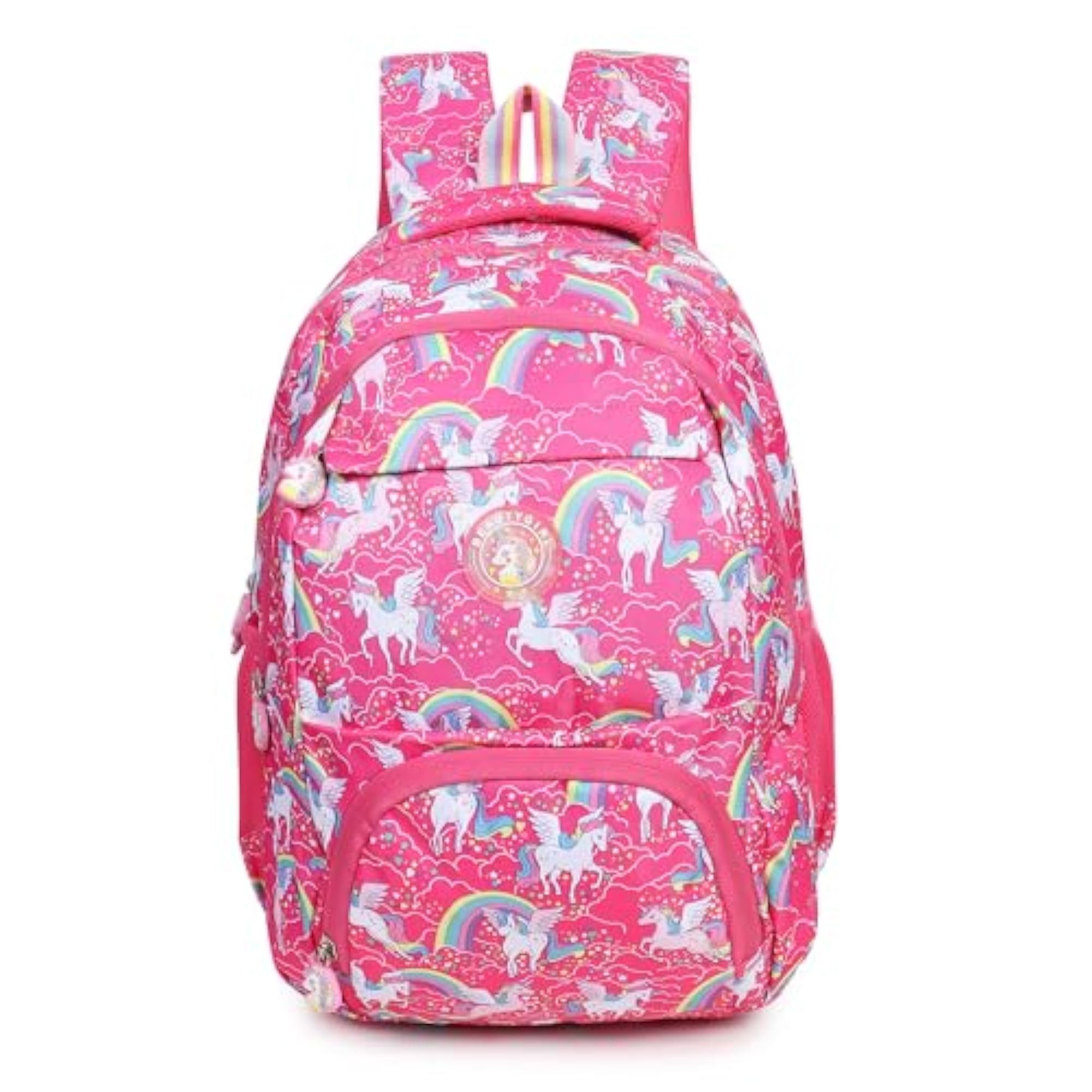 1546 Polyester Waterproof Designer Floral Printed Backpack