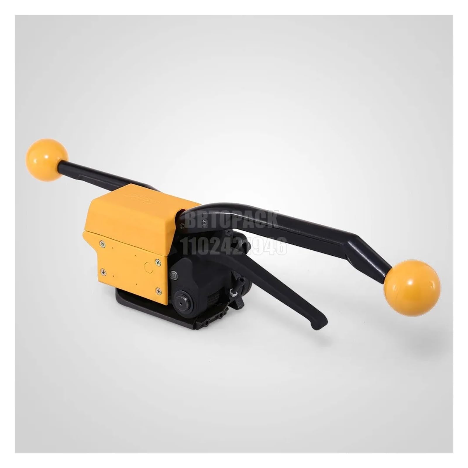 A333 Reggiatrice manuale in acciaio senza sigillo, strumento for reggiatura di pallet, strumento for imballaggio con cinghia in acciaio senza fibbia portatile, 13-19 mm(16MM)