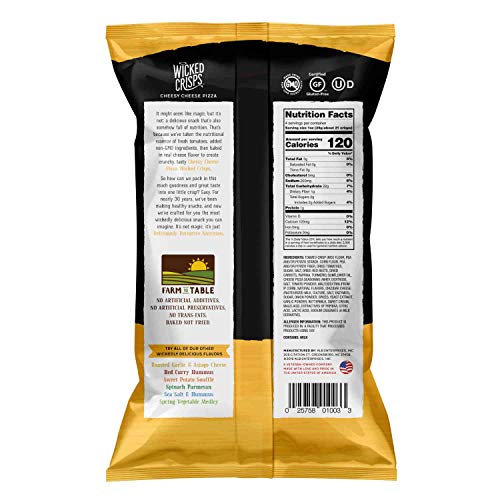 Wicked Crisps Variety Pack + Cheese Pizza Bundle #TOP4