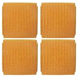 Rite Farm Products 4 Pack of Washable Poly Nesting Box PAD MAT Bottom for Chicken COOP Hen House Poultry Duck NEST Liner