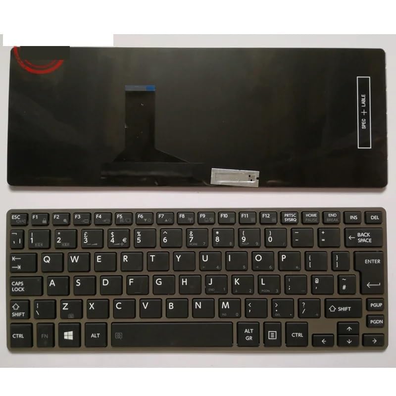Clavier Toshiba Portege Z30 Z30T AZ1302 sans rétroéclairage disposition UK