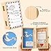 JULEASEL Pregnancy Announcement Keepsake Box with Ultrasound Holder – Pregnancy Reveal to Parents, Grandparents, Aunt & Uncle, Personalized Baby Announcement Surprise Gift Ideas