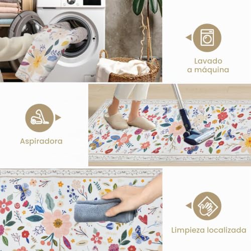 Alfombra antideslizante de pasillo lavable para evitar caídas Avezano 8