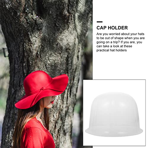 Galpada 8Pcs Travel Hat Holder Plastic Hat Stand Rack Tabletop Cap Holder Beanie Storage Hat Hanger Holder Hat Cap Rack Wig Holder For Home Hat Head Stand Travel Cap Showing Stand #TOP3