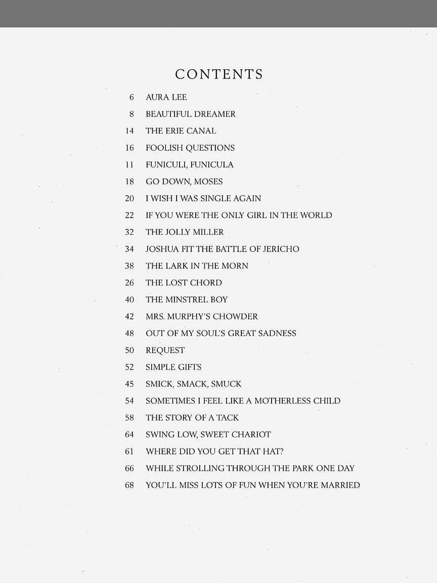 Easy Songs for Beginning Singers - Baritone/Bass (Book/Online Audio) - Image 4