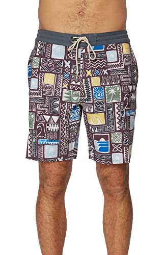 O'NEILL Mens Mythic Lines Cruzer Swim Black