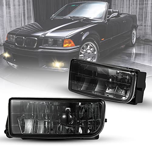 faro antiniebla para BMW 3er(HB/SDN/WGN) (E36) 09/1990-08/2000 BMW 3er(CPE/CONV)(E36) 10/1991-11/1999 Ein Paar Lente de humo H1 12V 55W R:63178357390 L:631 78357389