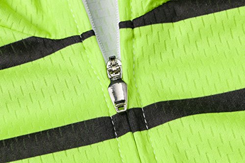 Nuovo PRO Full Zipper Uomo Ciclismo Jersey Manica