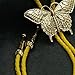 Shurhome Butterfly Bolo Tie for Women Metal Animal Cowboy Necktie Punk Necklace Costume Neckwear Fashion Neck Jewelry Western Costume