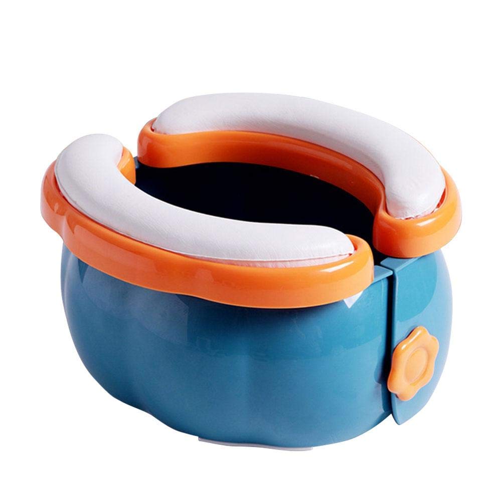 Urinoir Pot De Voyage Pot Portable, Toilette Portable Toddler Pot Camping Pliant Toilette Commode pour Randonnée Longs Voyages Voyage (A)
