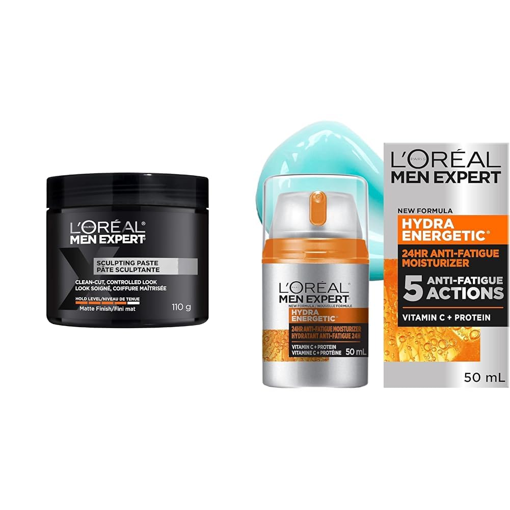 エレメンタリー フェイシャルプロテクションSPF45  PA++++ / 80g L'Oreal Men Expert: Strong Hold Paste and Hydrating Cream
