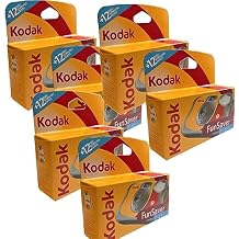 Kodak Fun Saver Single Use Camera 6-Pack Bundle 6 عناصر