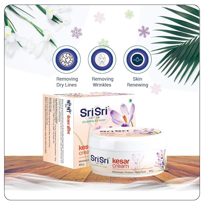 Image of Sri Sri Tattva Kesar Cream, 100g