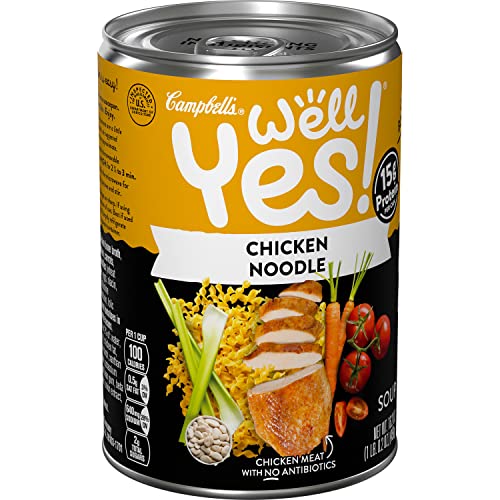 Campbell's Well Yes! Chicken Noodle Soup, 16.2 Oz. Can (Pack Of 4) #TOP6