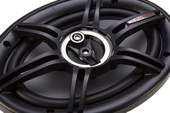 Crunch 800 Watts 6 x 9 Inches 3-Way 4-Ohm Coaxial CS Speakers (2 Pack) | CS-693