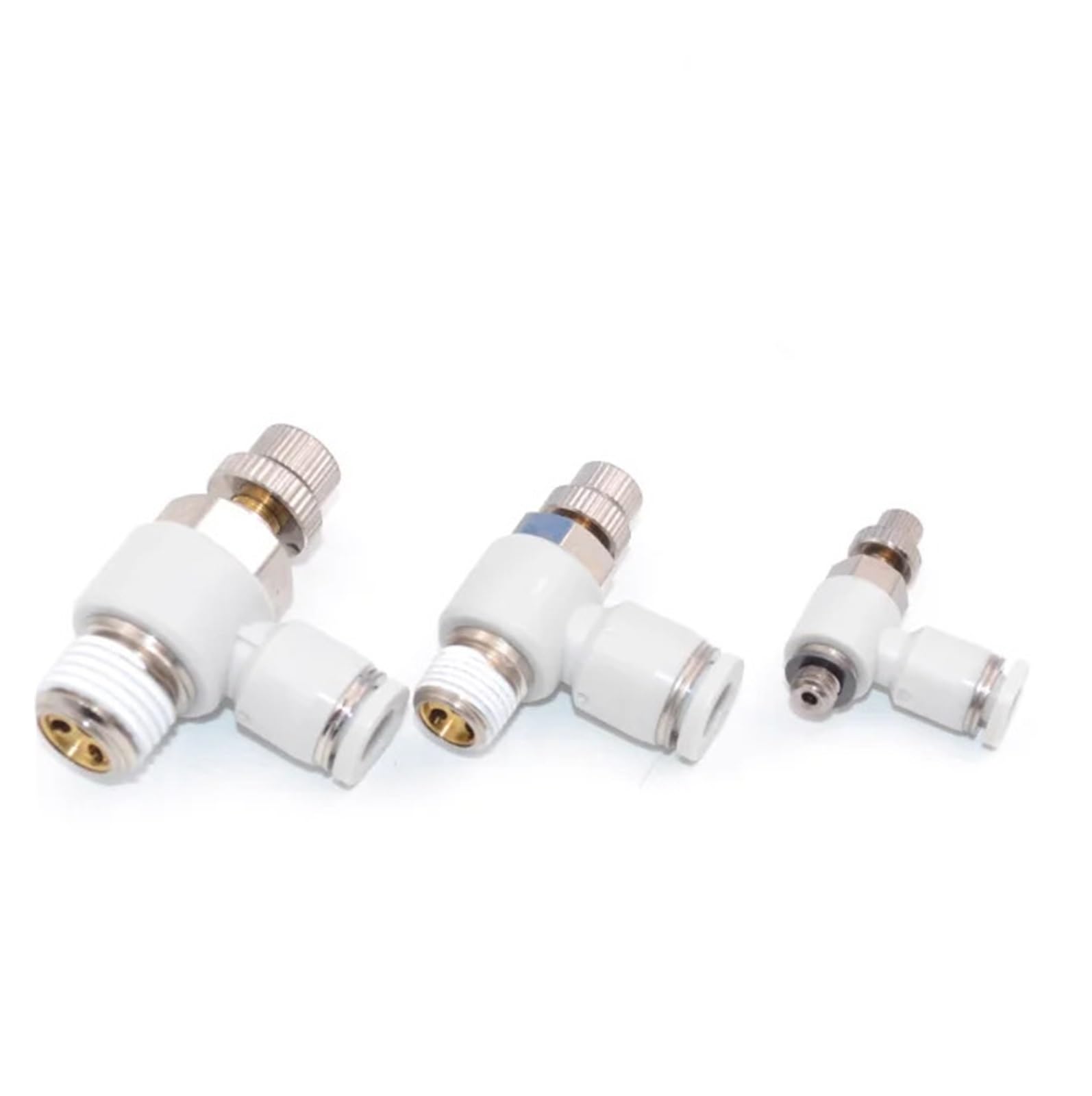 Raccord pneumatique Valve Airtac ASL4-M5A orientable coudé en L pour tube de commande x10