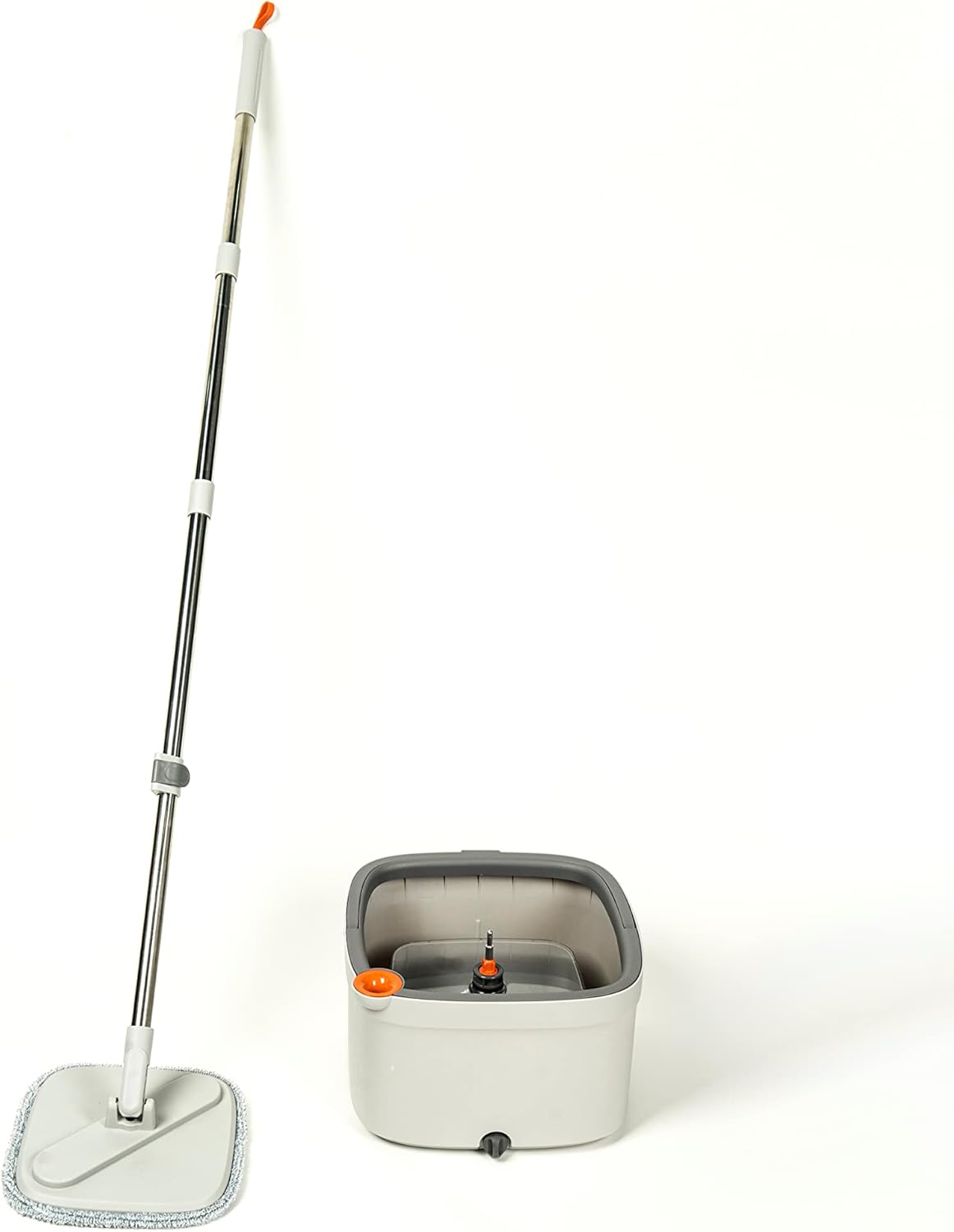 Ultra Spin Mop + 360 Spin Mop Bucket Set with Spin Wringer, Separate