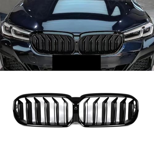 Grille de calandre BMW G30 G31 noir brillant pour remplacer chrome rayé