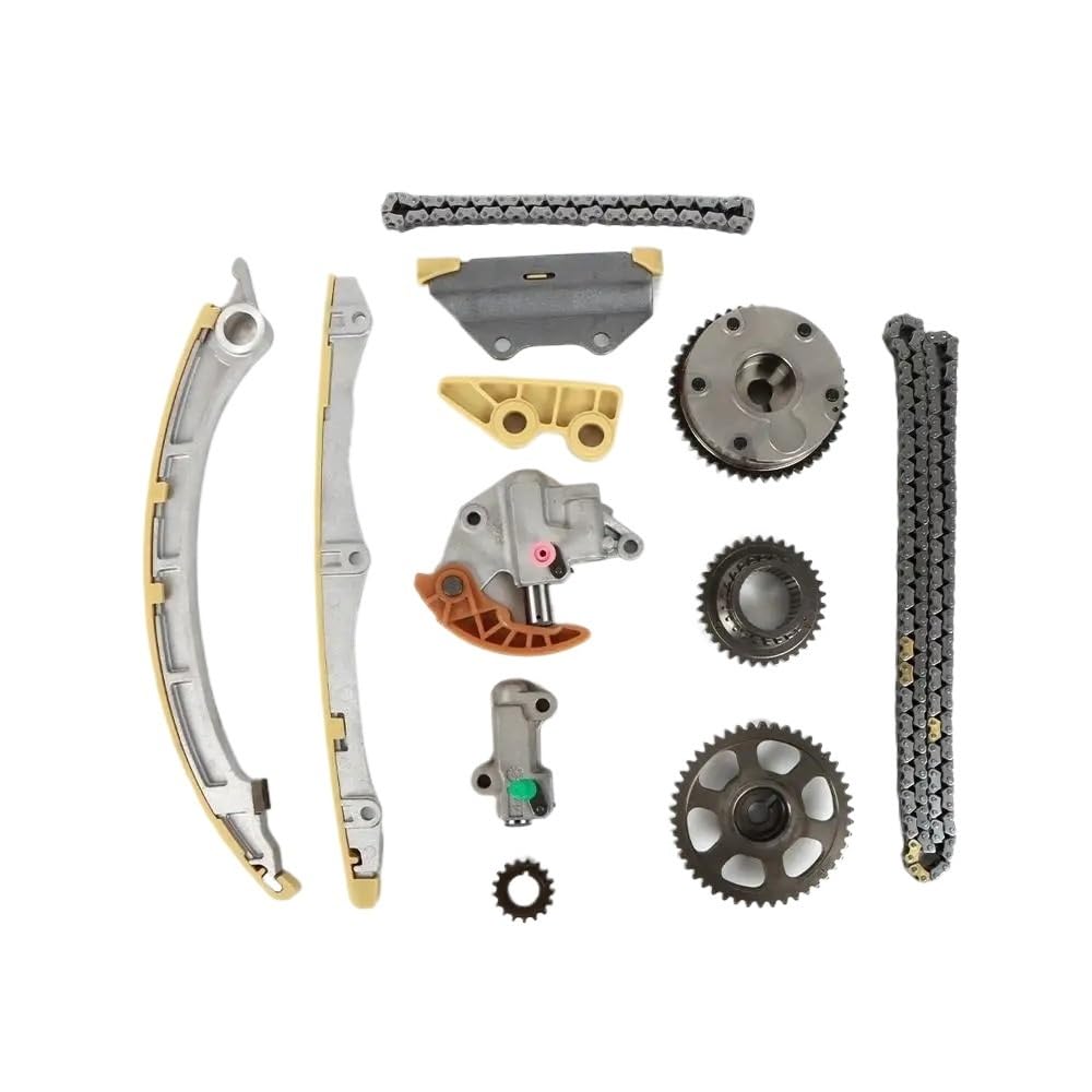 Kit de cadena de distribución de árbol de levas adecuado for conjunto de sincronización de ajustador 2.4 piezas de automóvil 1 juego