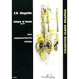 ウィットナー ジャン・バティスト・サンジュレー : アダージョとロンド 作品63 (テナーサクソフォン、ピアノ) アンリ・ルモアンヌ出版