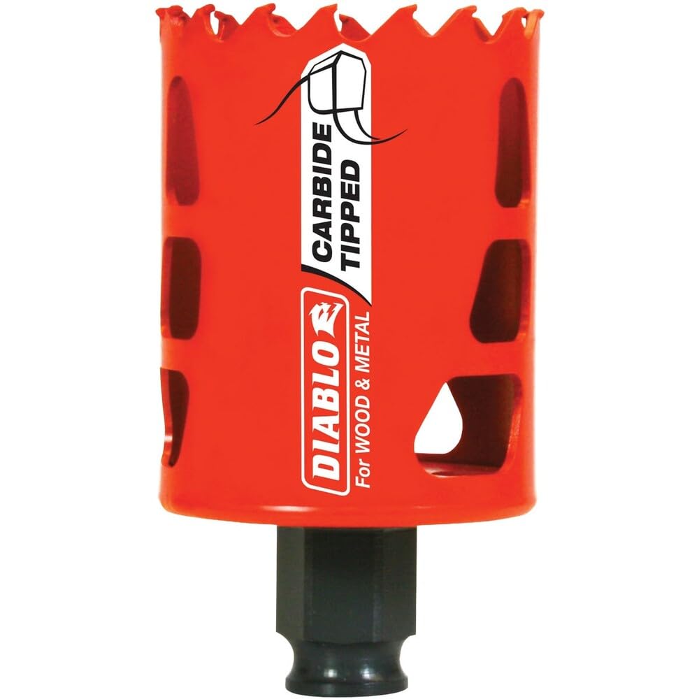 Diablo Carbide Hole Saw - 2" Diameter -4 Diablo Carbide Hole Saw - 2" Diameter -4