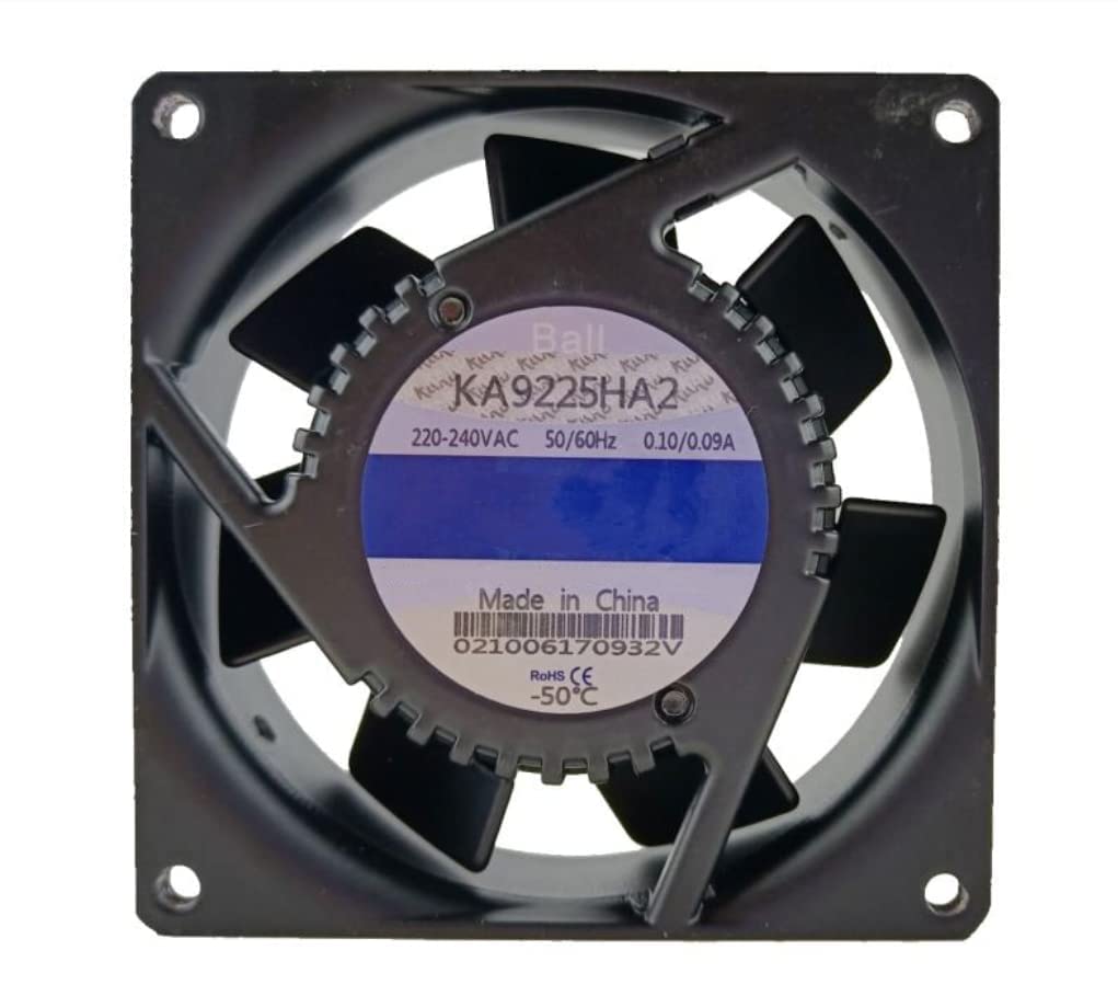 CZVJUKBYP 220V 0.09A 9225 Cooling Fan 92X92X25mm