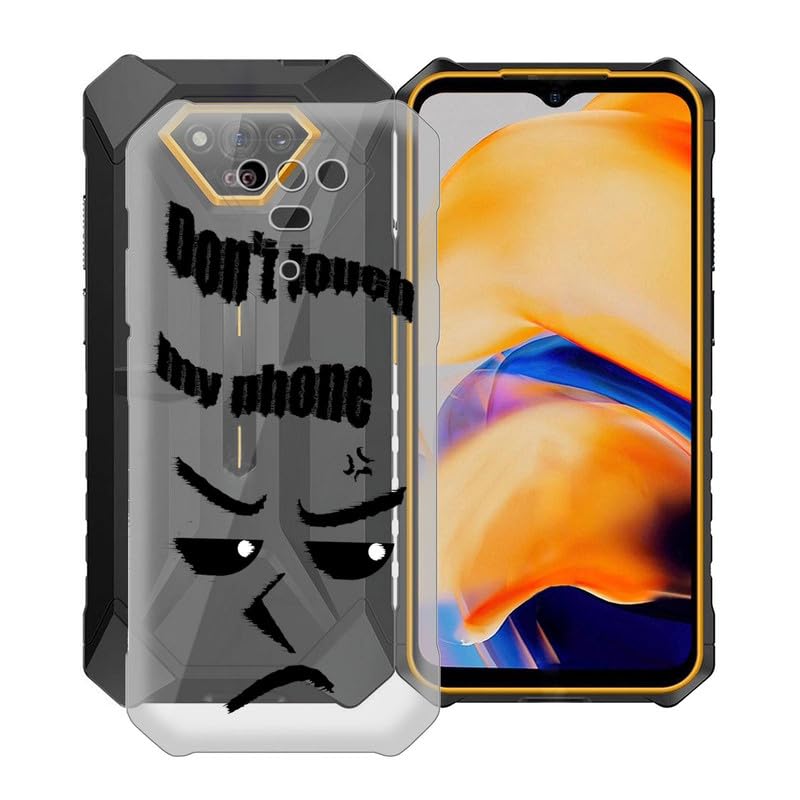 KJYFOANI Cover per Ulefone Armor X13 Custodia, Nero Morbido