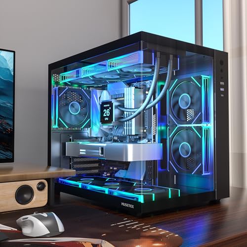 Caja PC ATX MUSETEX chasis semitorre para ordenador gaming con cristal templado 6