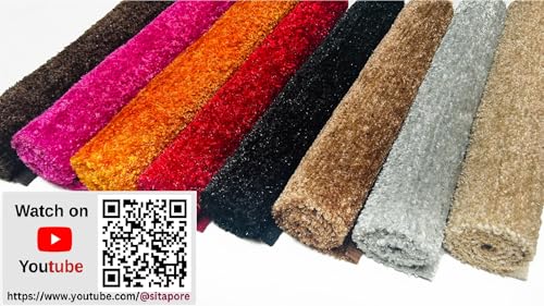 Image of House2Home Feather Cotton Blend Door Mat | 2Pc. Combo | 50x80cm | Side Binding - Available in 8 Colors (Charcoal)