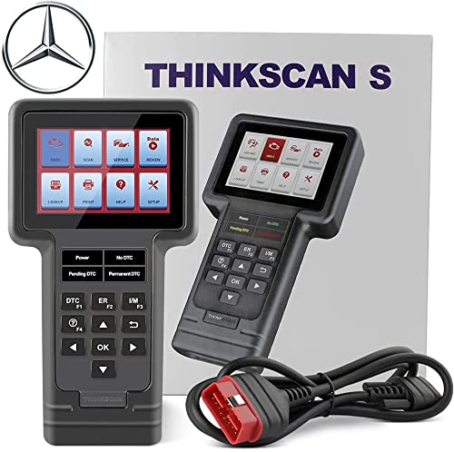 ThinkScan Mercedes OBD2 Scanner All System Diagnostic Tool Professional Auto Scan Tool Multilingual 