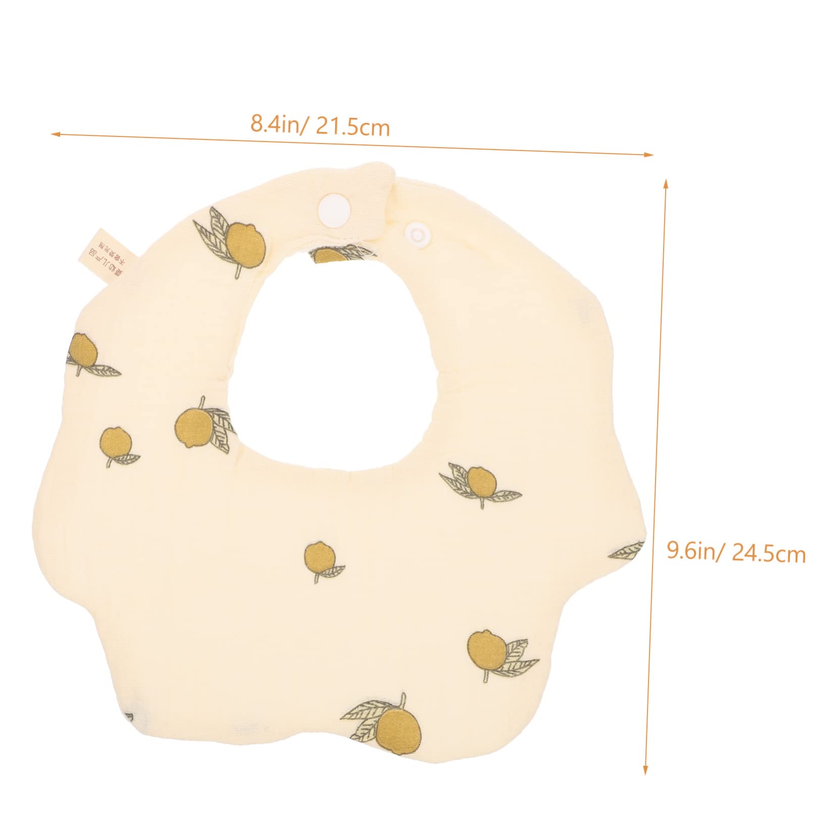 VICASKY 15piezas Baberos De Algodón Absorbentes Para Bebés De Toallas De Saliva Diseño De Dibujos Animados Para Hora De Comer y Uso Diario