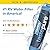 Camco TastePURE Water Filter, 6-Step Filtration | For RV | Flexible Hose Protector | Made in USA | 40043