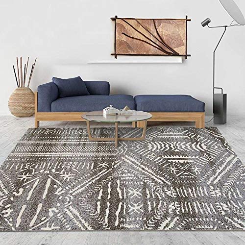 IWEYRHS Teppich, ethnischer Stil, Teppiche für Wohnzimmer, Zuhause, Vintage, Schlafzimmer, Sofa, Couchtisch, Teppich… – Bild 8