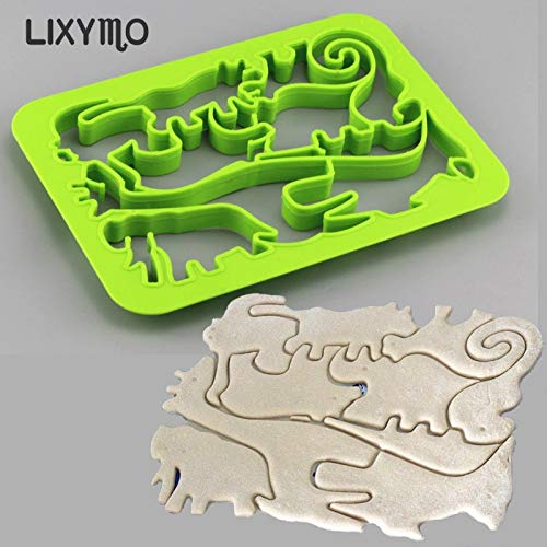 Buy Jungle Animal 11 Shapes in OnePiece Set Cookie Cutters Kids DIY