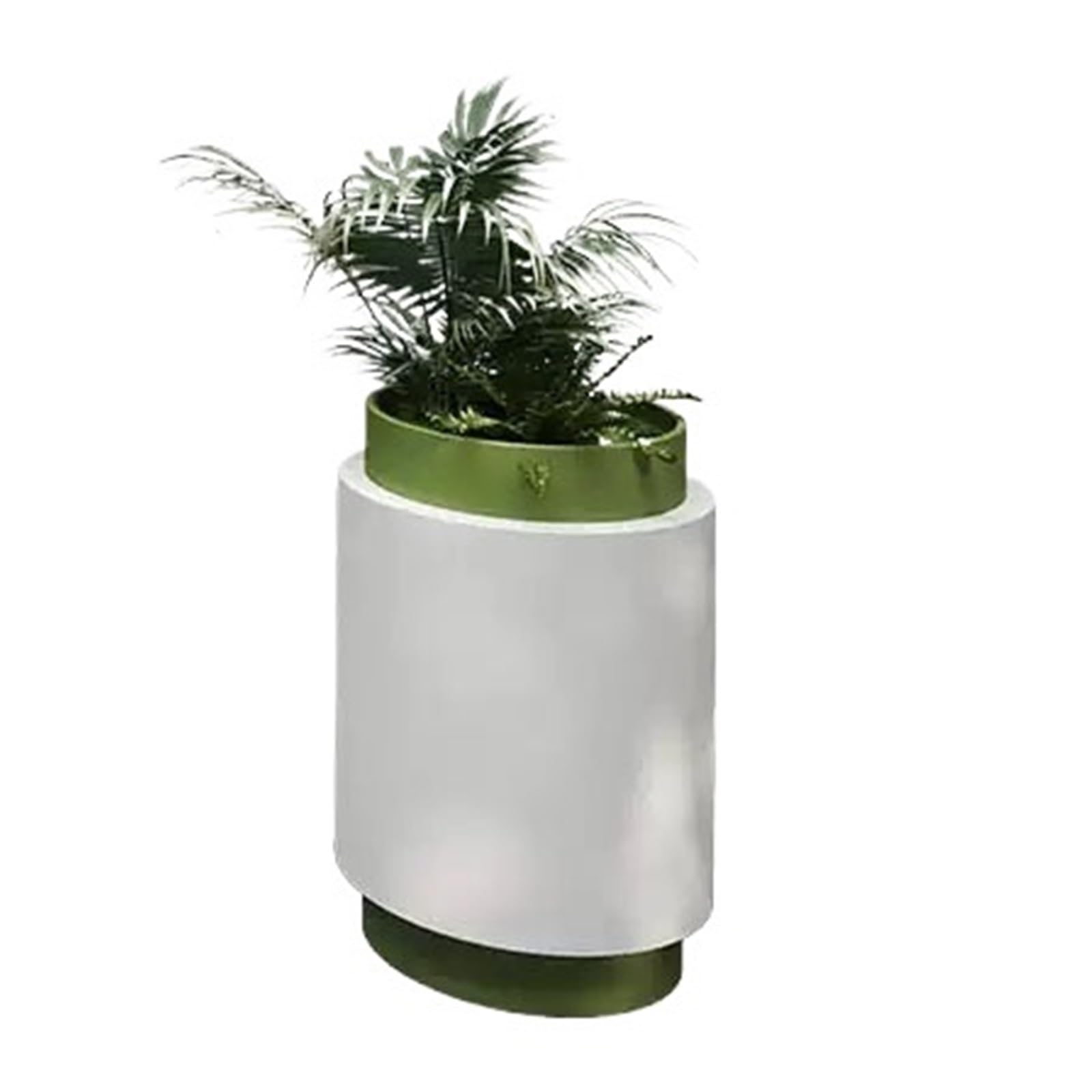 garden trough planters Small Planter Boxes Outdoor Fence Flower Trough