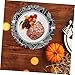 LABRIMP Halloween Tableware Set Disposable Plates Napkins and Forks for Spooky Celebrations for Halloween Parties and Gatherings Featuring Creepy Design